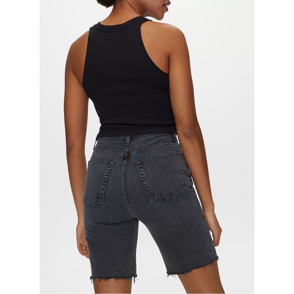 Agolde 90's Pinch Waist High Rise Straight Leg Shorts NWT - Picture 13 of 13